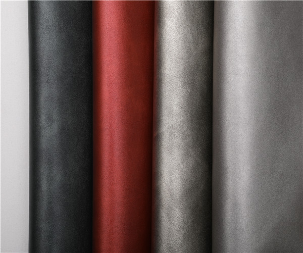 Latest microfiber fabric leather wholesaler 