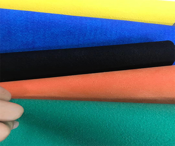Microfiber Backing Colourful  Leather for handbags/backpack/shoes
