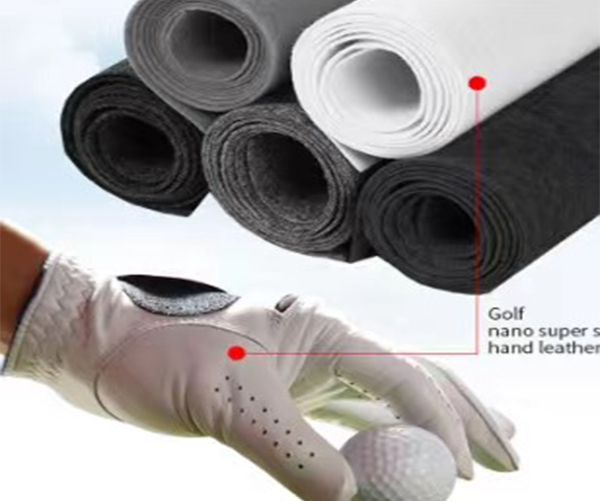 Microfiber suede Leather Golf Sleeves with Non-slip Grip, Soft, Breathable, Wear-resistant, Fashion Golf gloves materials