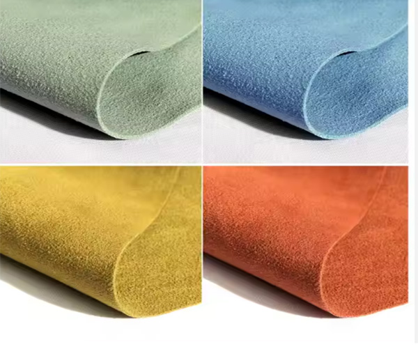 Eco-friendly microfiber suede  leather , suitable for jewelry packaging, bag interiors, waterproof sofa materials