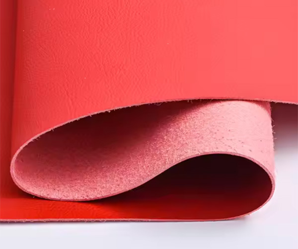 Durable embossed  pattern  microfiber leather,used for footwear,decoration of luggage, sofas,  bags.