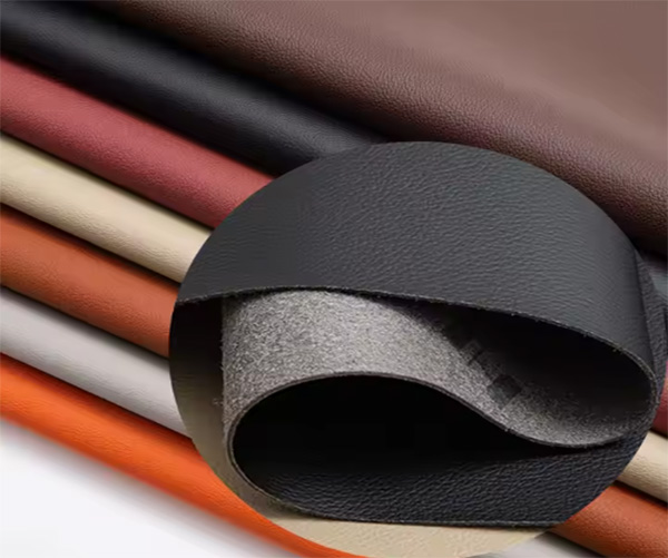 Microfiber faux leather Cuero Nappa material fabric-reinforced polyurethane synthetic leather for car seat covers, handbags, bed sheets and sofas